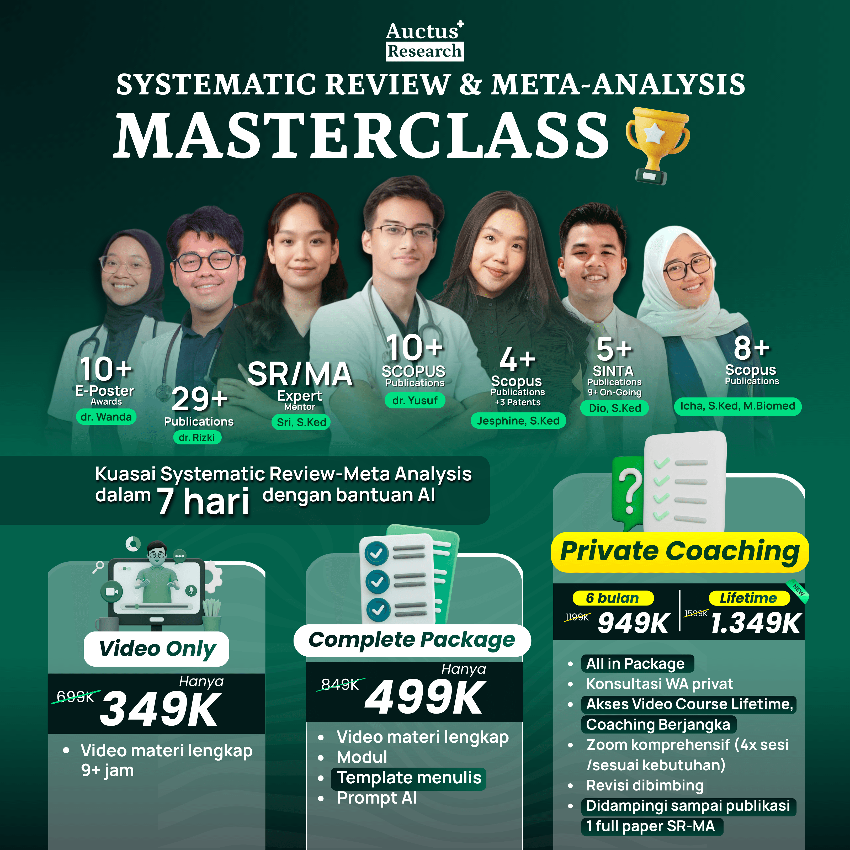 Publikasikan SR-MA pertamamu dari nol