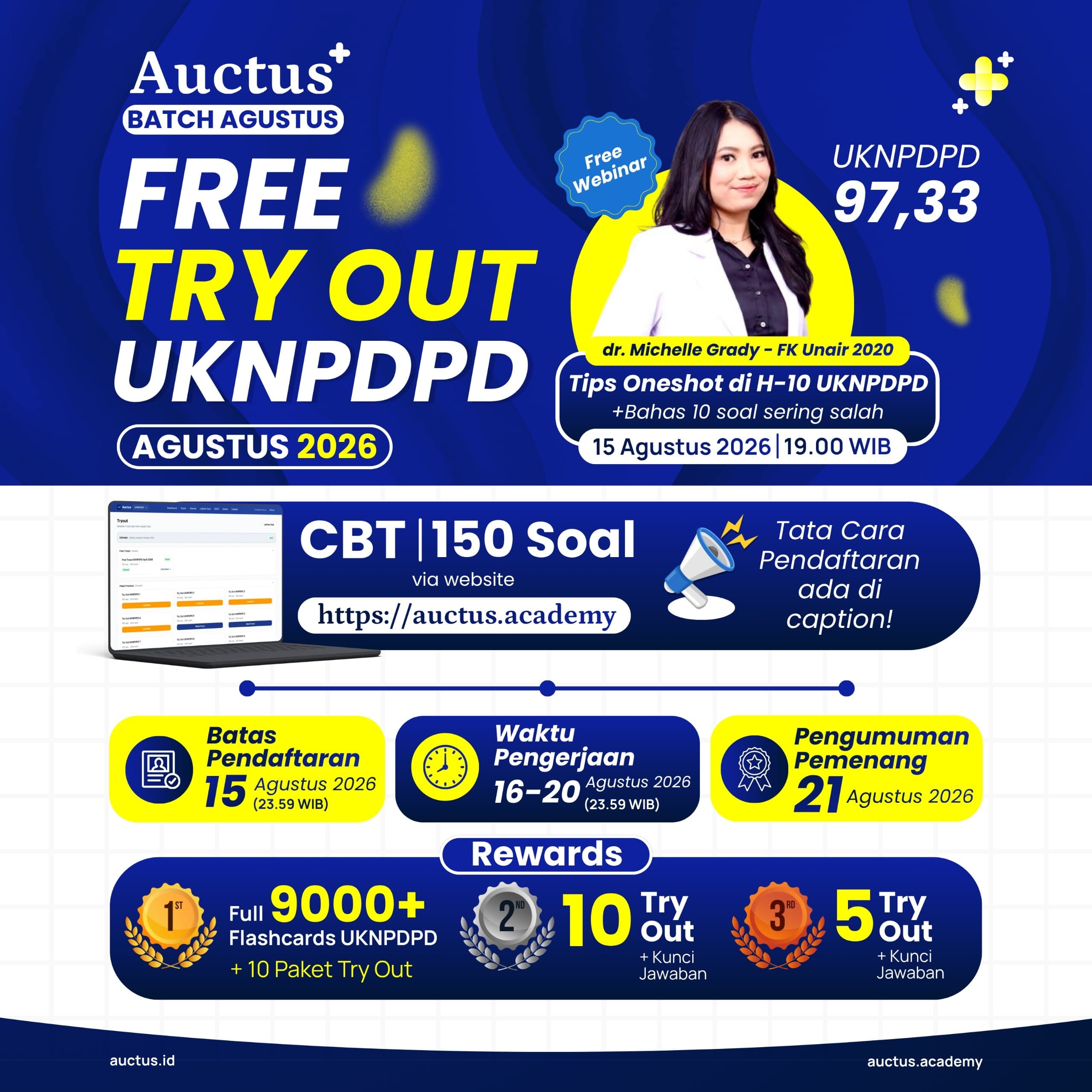 Free Try Out UKNPDPD Agustus