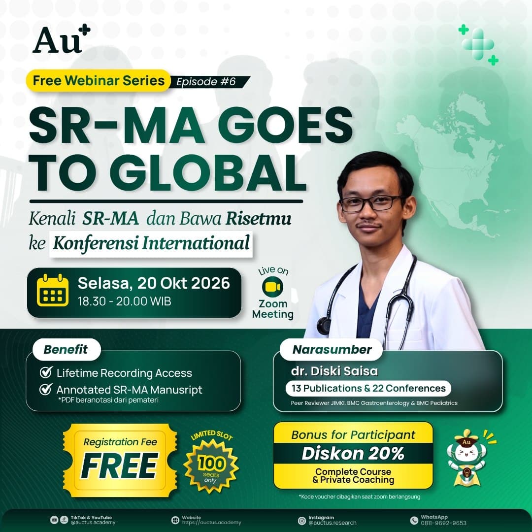 SR-MA Goes to Global: Kenali SR-MA dan Bawa Risetmu ke Konferensi Internasional